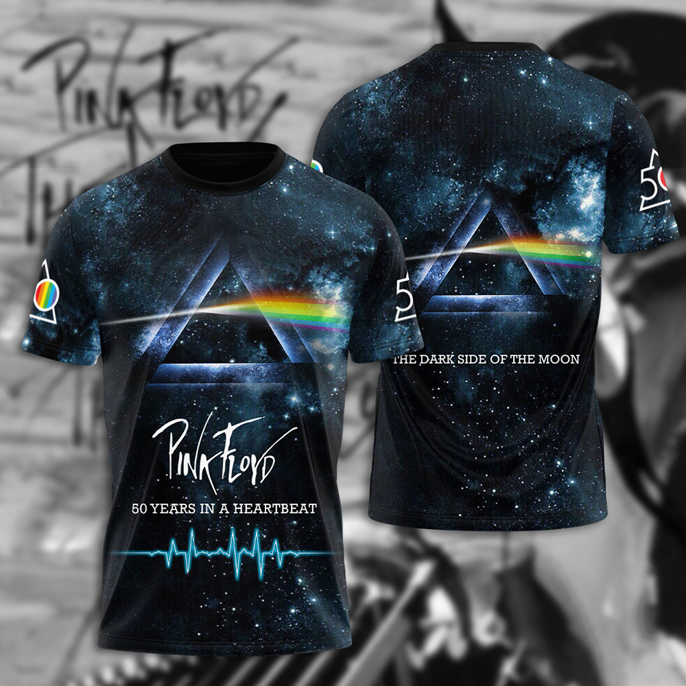 Pink Floyd Dark Side Classic Shirt  50Th Collector
