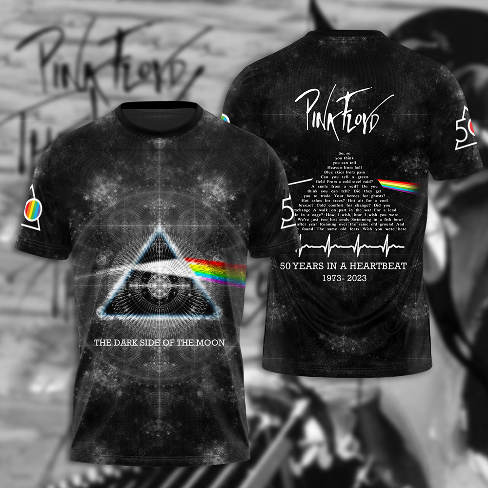 Pink Floyd Division Bell T-Shirt  Purple Retro Edition