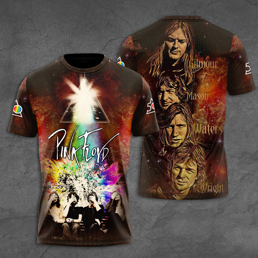 Pink Floyd Vintage Portrait T-Shirt  70S Band Edition