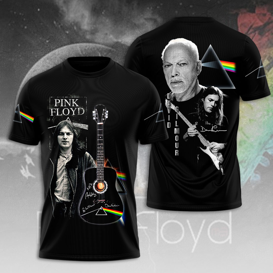 Pink Floyd Guitar Stage T-Shirt  David Gilmour Live Edition