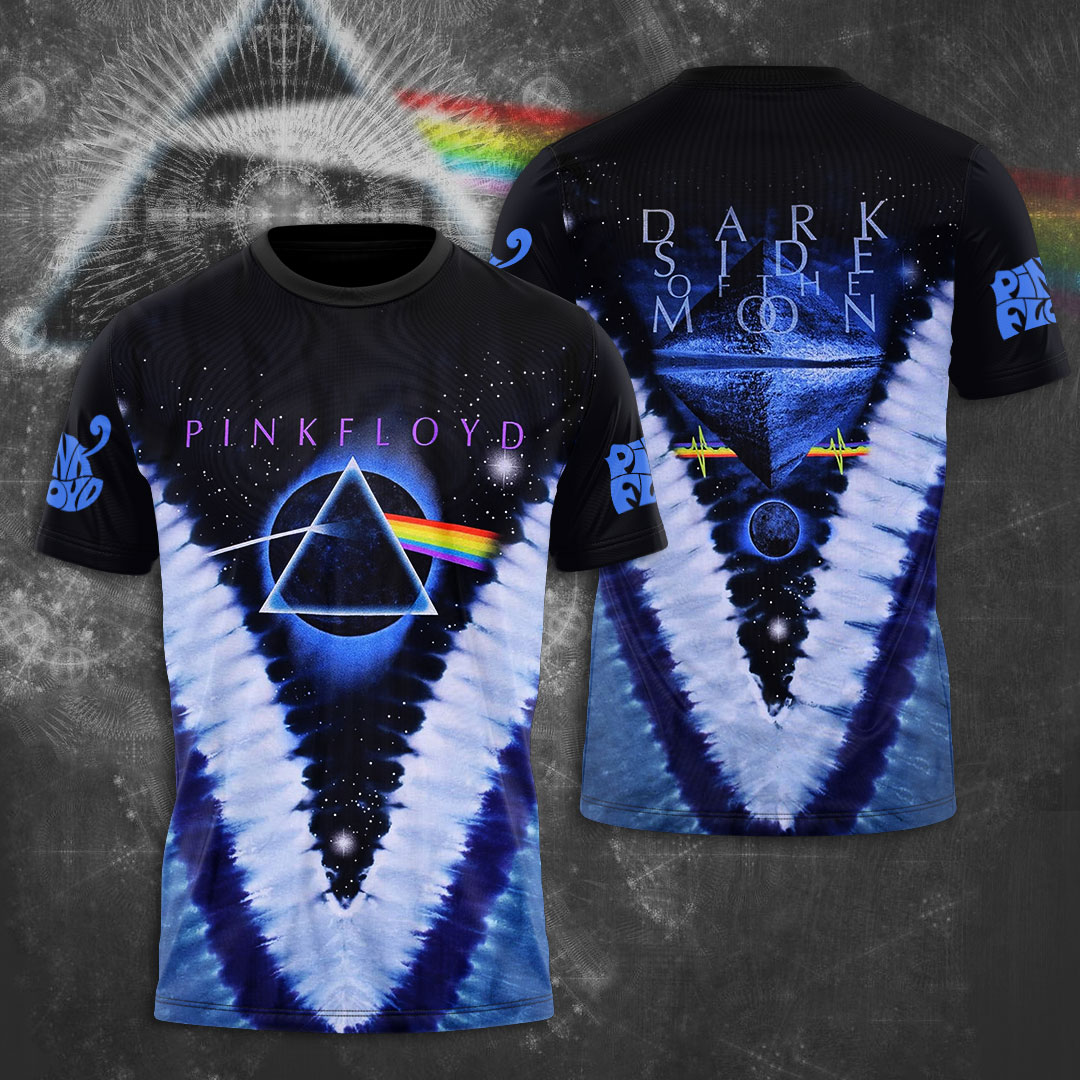 Pink Floyd Tie-Dye Spectrum Tee  Retro Festival Edition