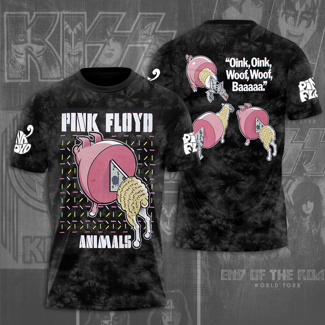 Pink Floyd Animals Tour Shirt  Pig & Prism Graphic Edition
