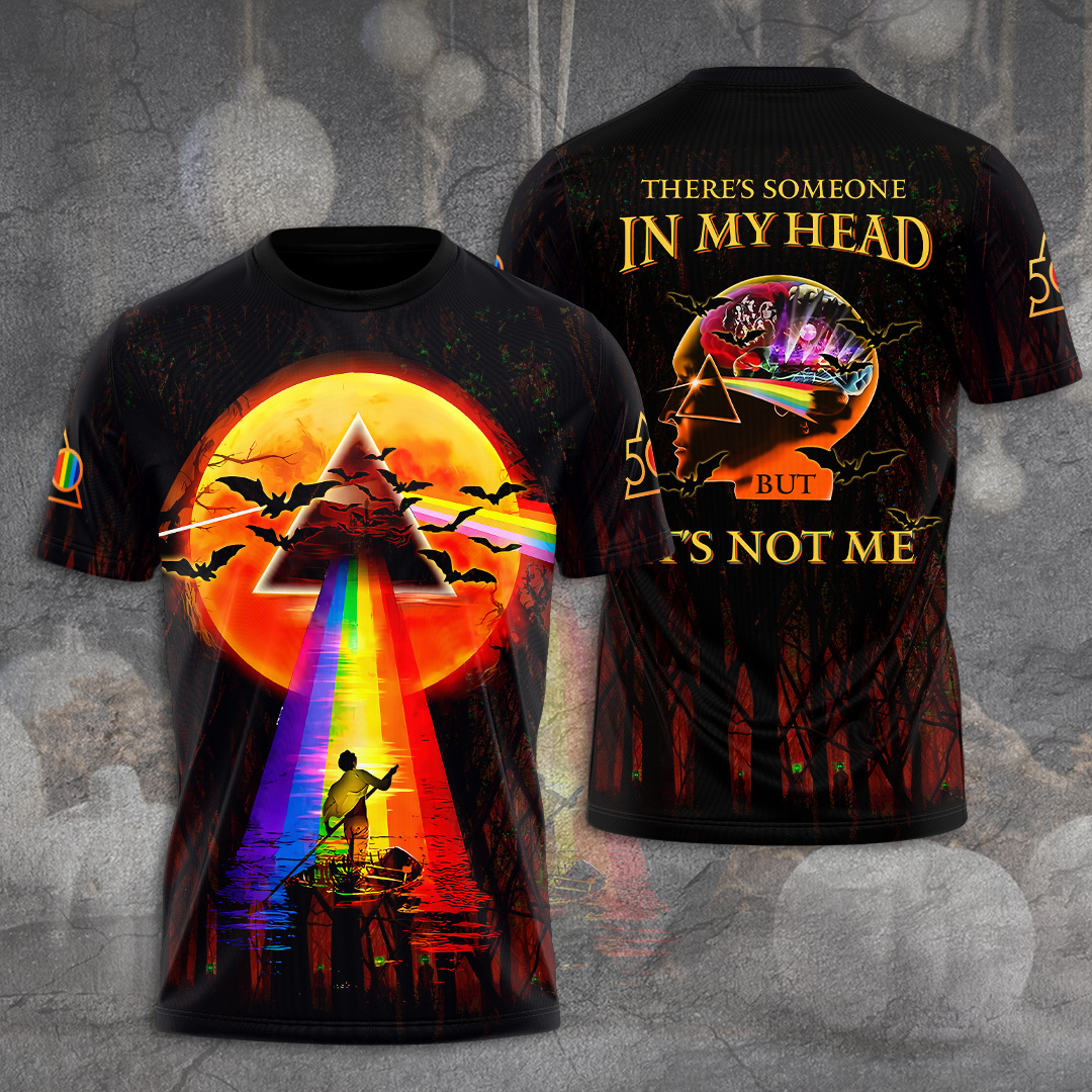 Pink Floyd Fire Prism T-Shirt  In My Head Edition