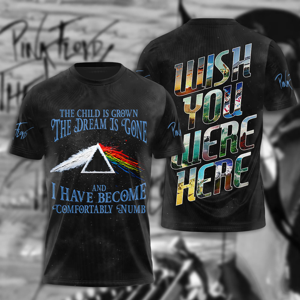 Pink Floyd Holiday Pyramid T-Shirt  Limited Christmas Drop