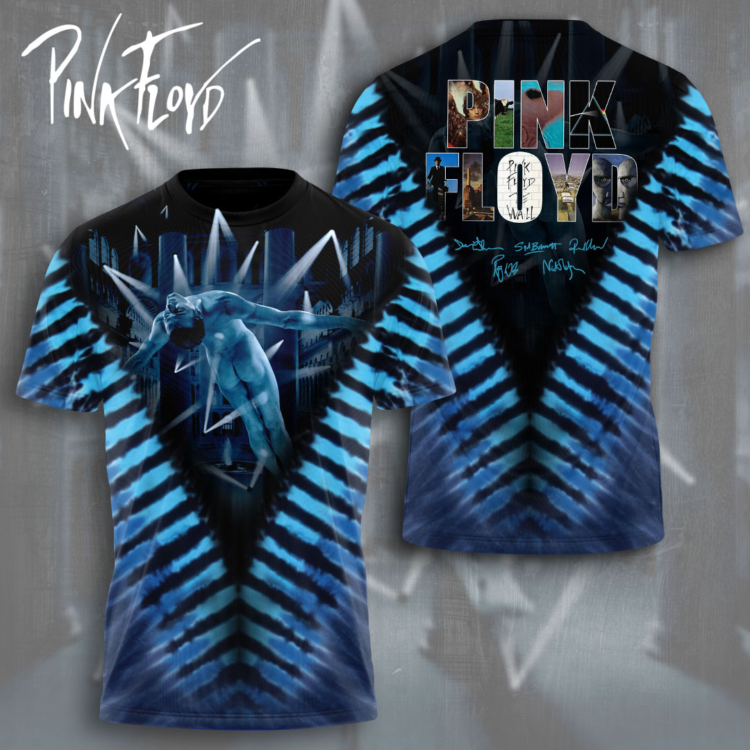 Pink Floyd 3D Shirt Blue 