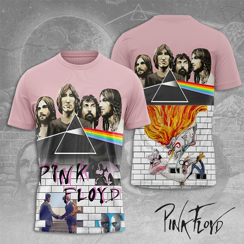 Pink Floyd Rock Pink Shirt