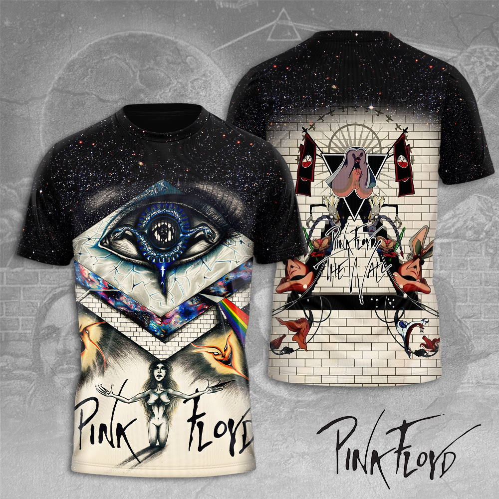 Pink Floyd Concept Album Shirt Black
