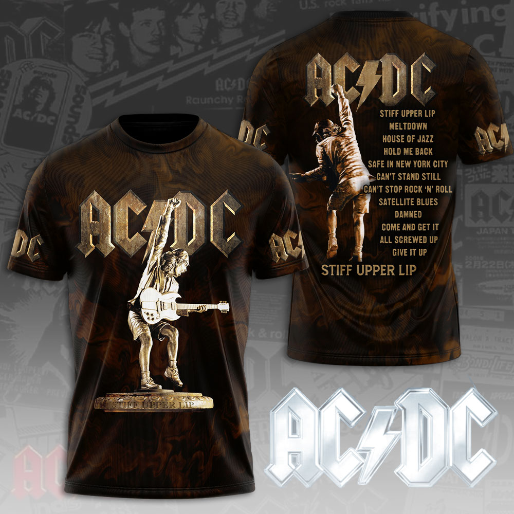 Ac/Dc 3D Shirt- Maitm 7881