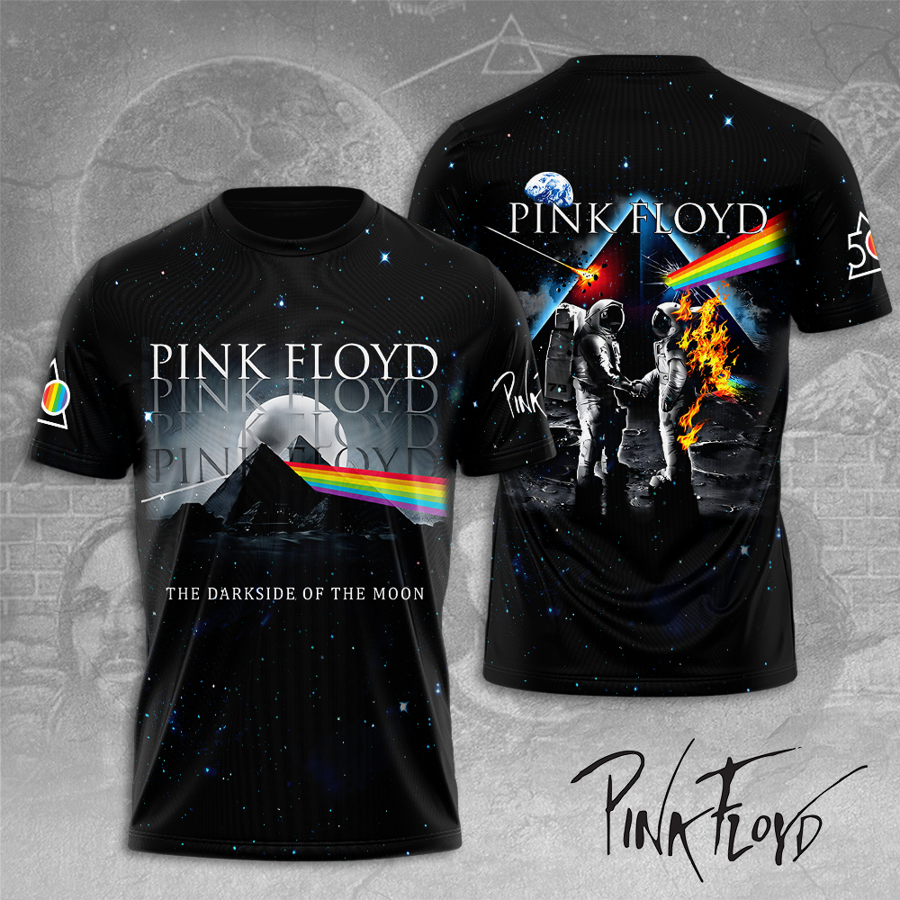 Pink Floyd Vingate Black Shirt
