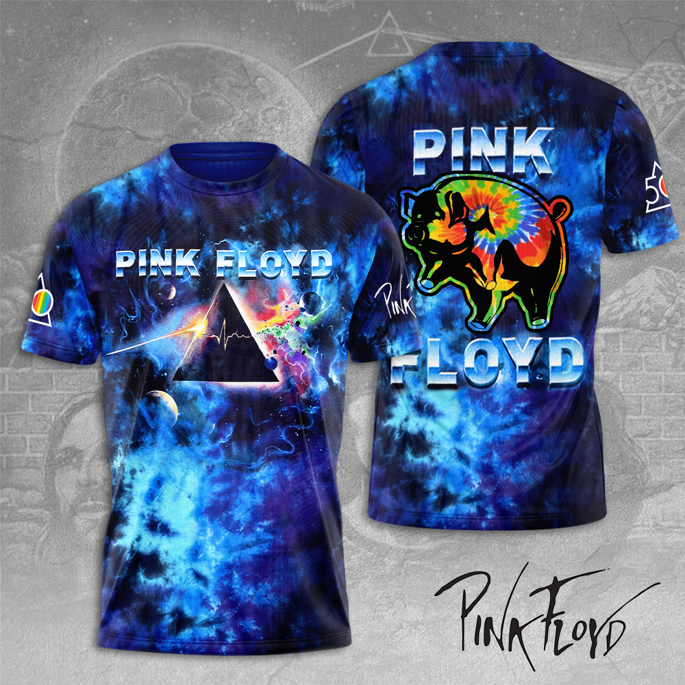 Pink Floyd 3D Shirt Blue