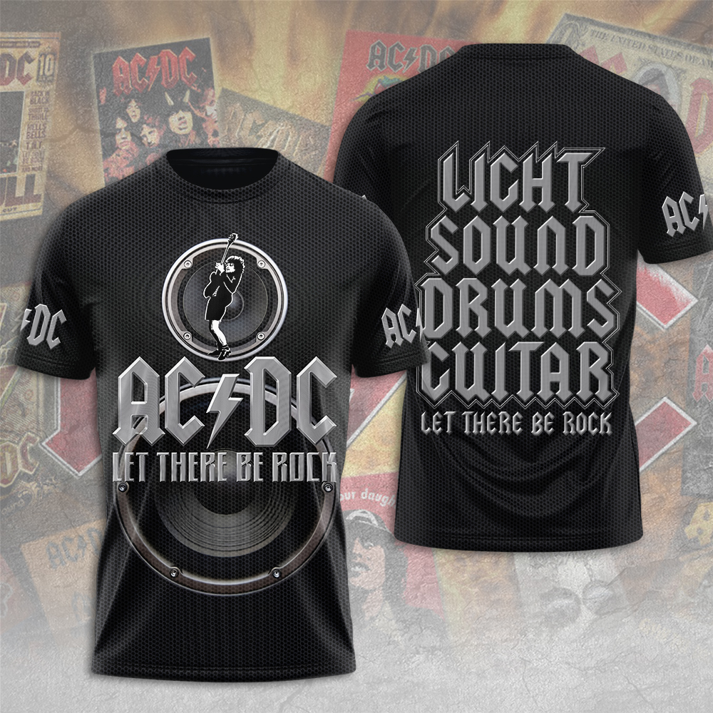 Ac/Dc 3D Shirt- Maitm 7719