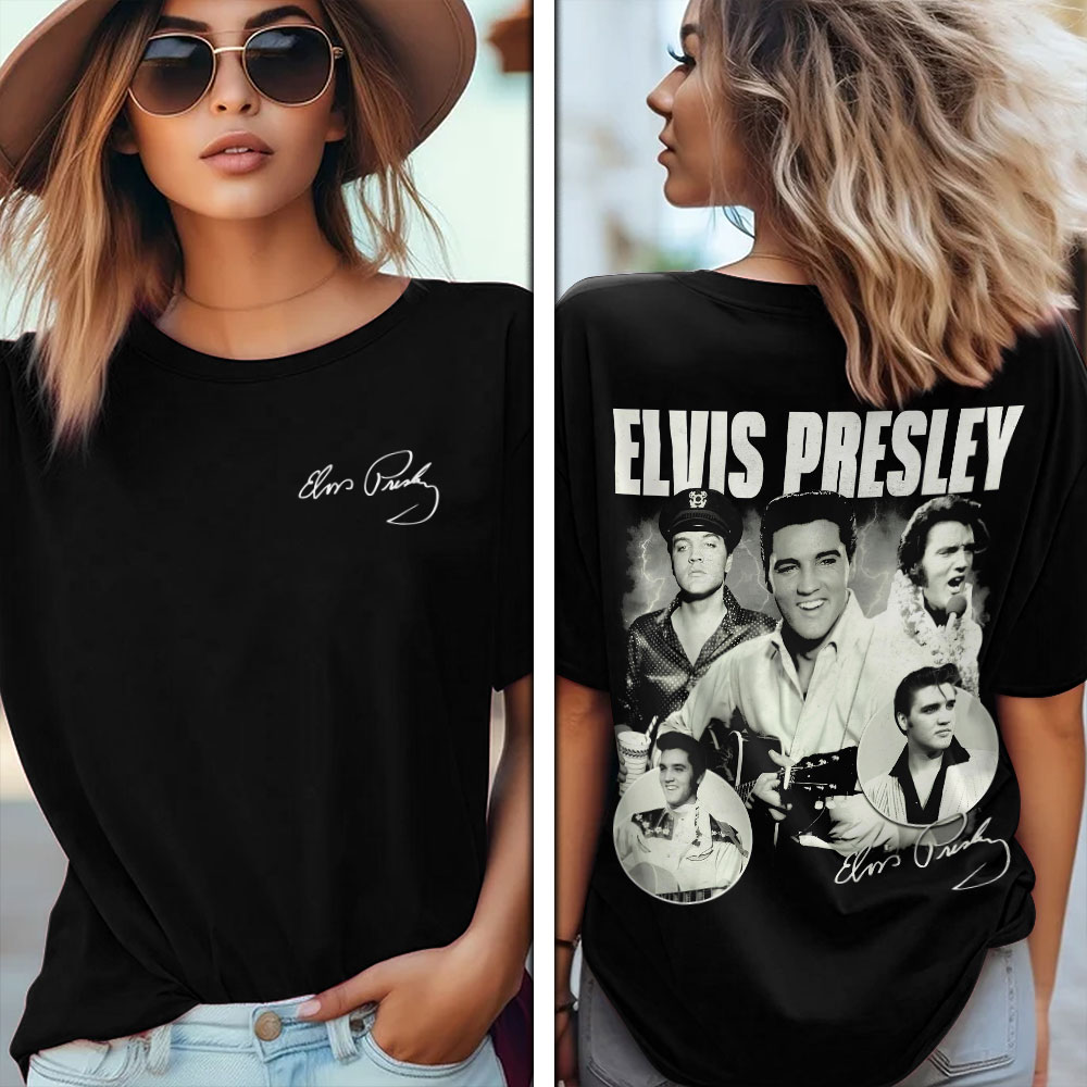 Elvis Presley Black Shirt