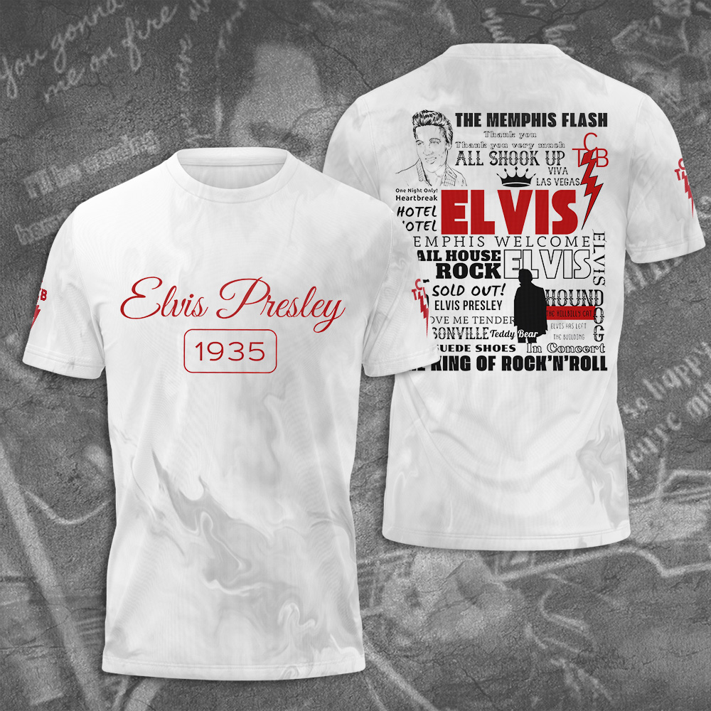 Elvis Presley 1935 Shirt Vintage