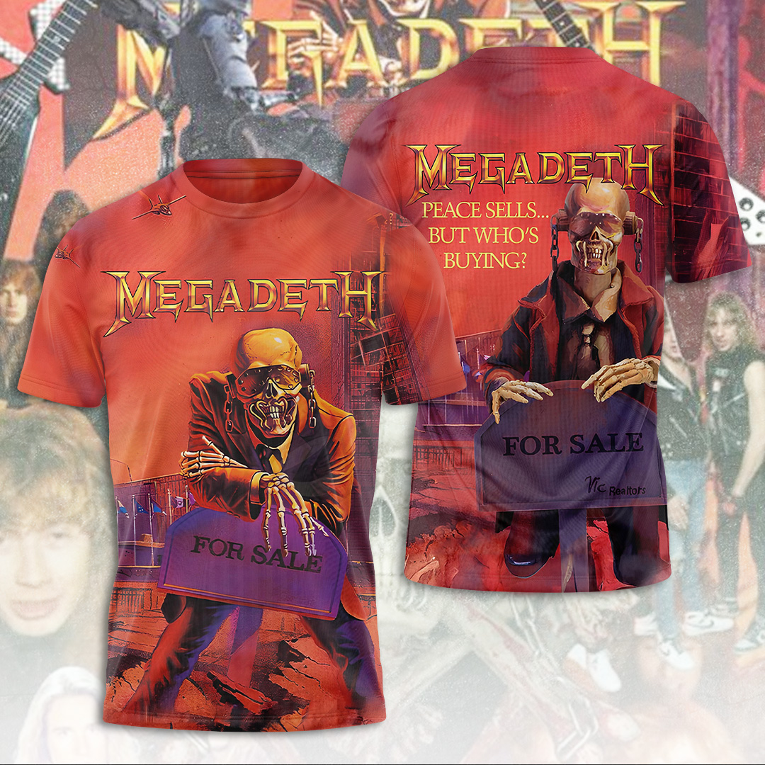 Megadeth Vic Rattlehead Shirt