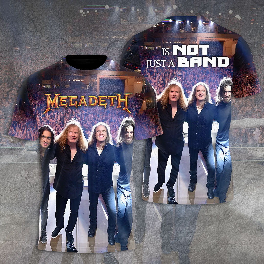 Megadeth Members Live Shirt