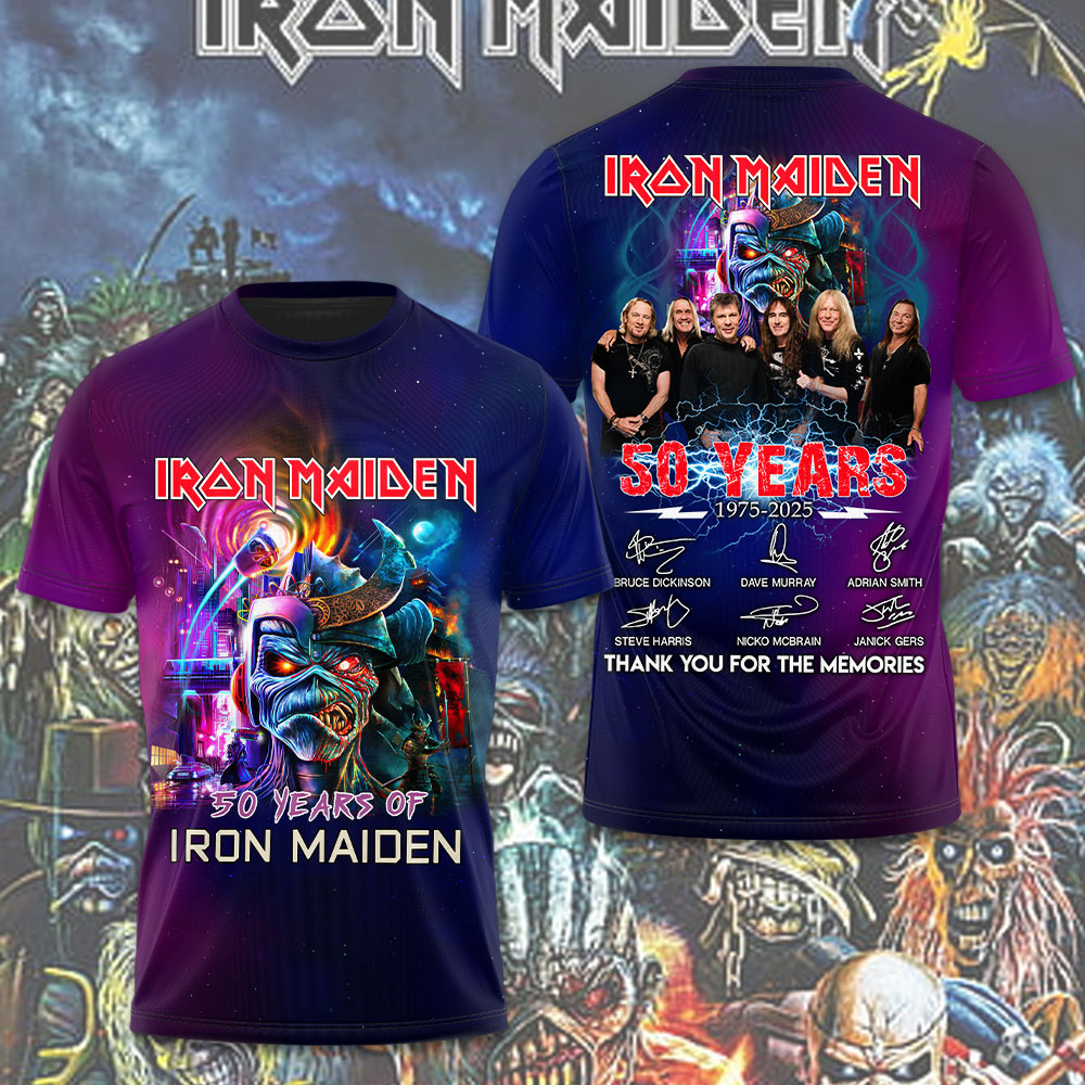 Iron Maiden Bassist Shirt