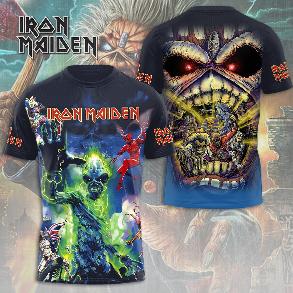 Iron Maiden Guitarist Shirt