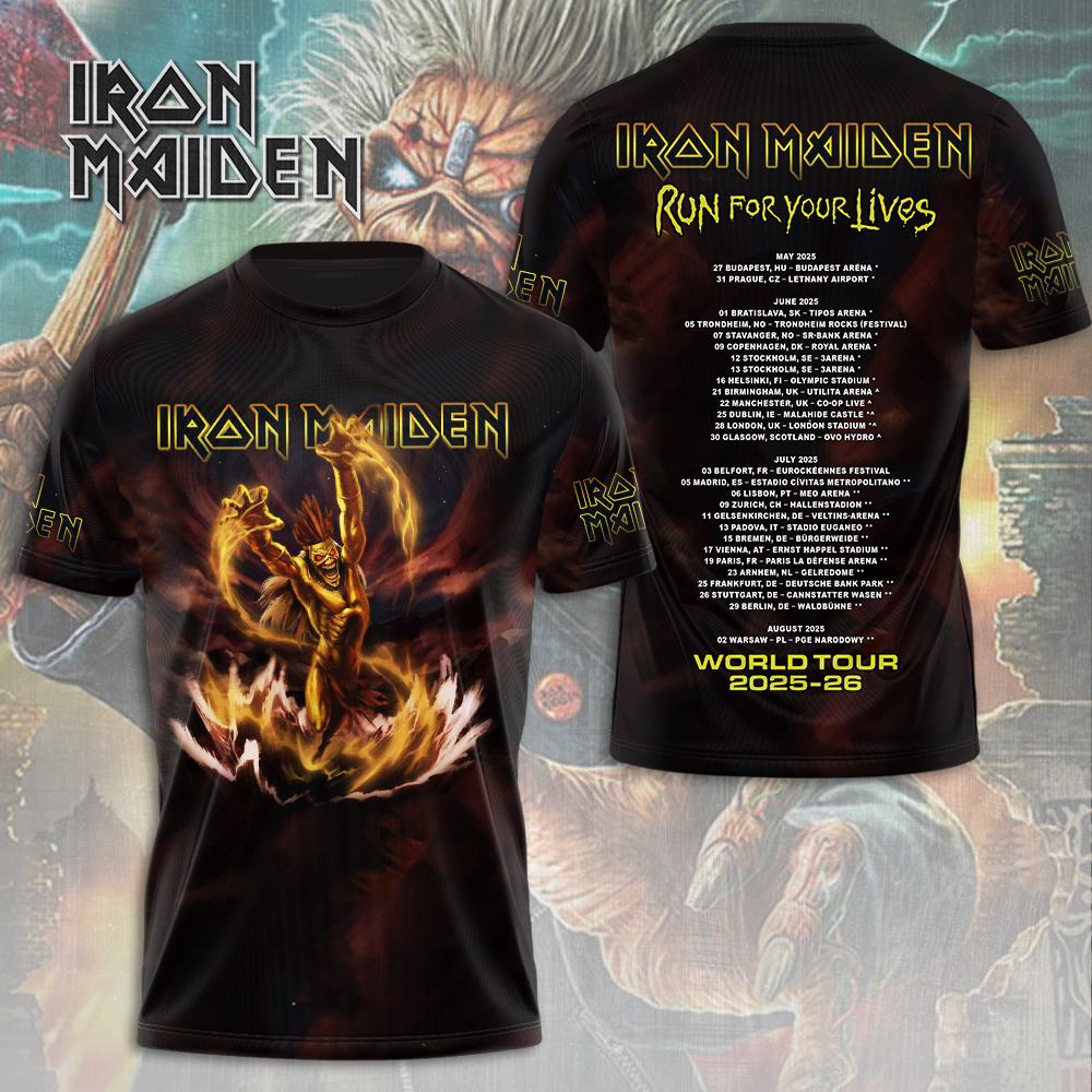 Iron Maiden Drummer Shirt