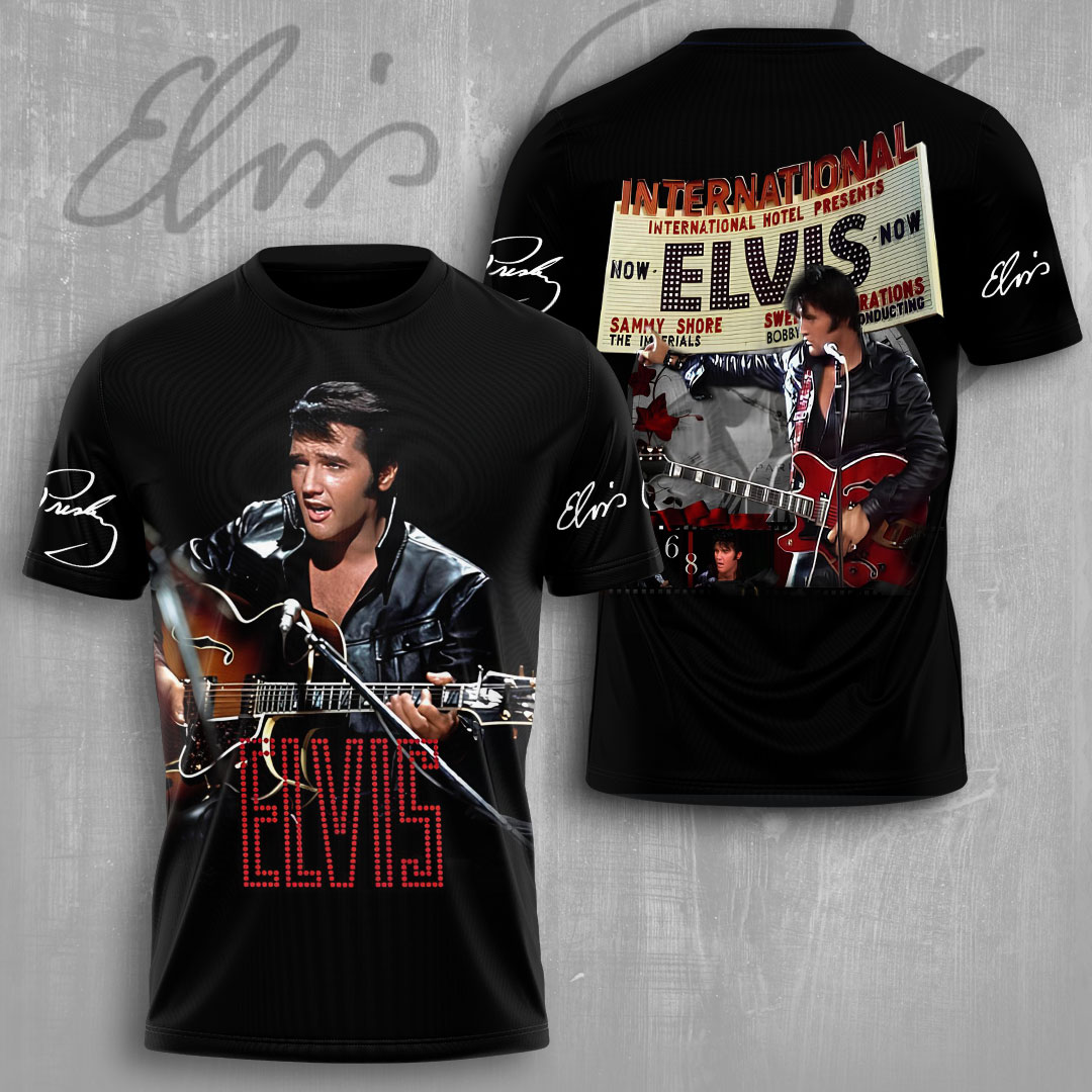 Elvis Presley Live Shirt