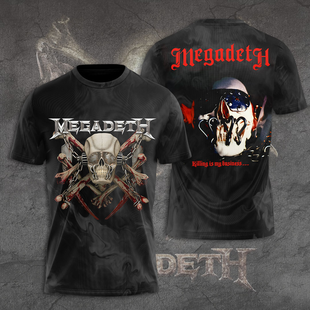Megadeth Vic Rattlehead 2026 Tour Shirt
