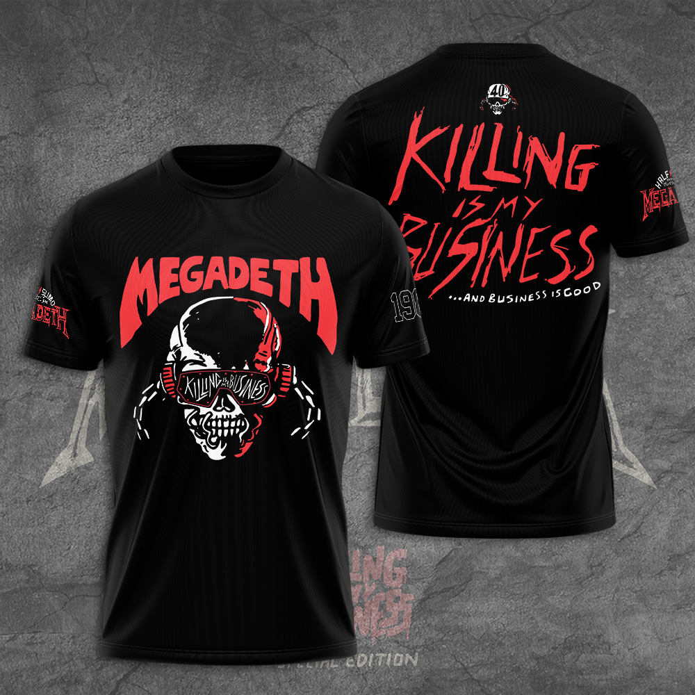 Megadeth Killing Is My Business Shirt