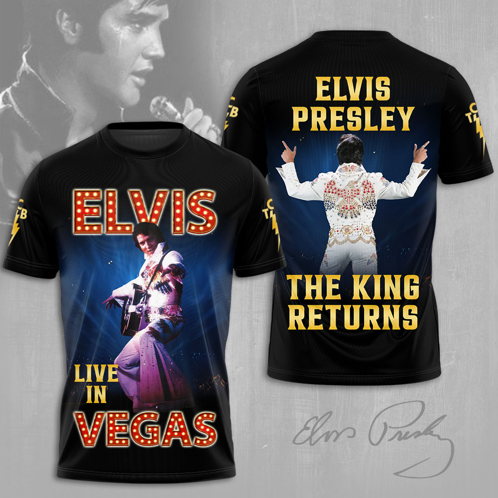 Elvis Presley The King Retuns Shirt