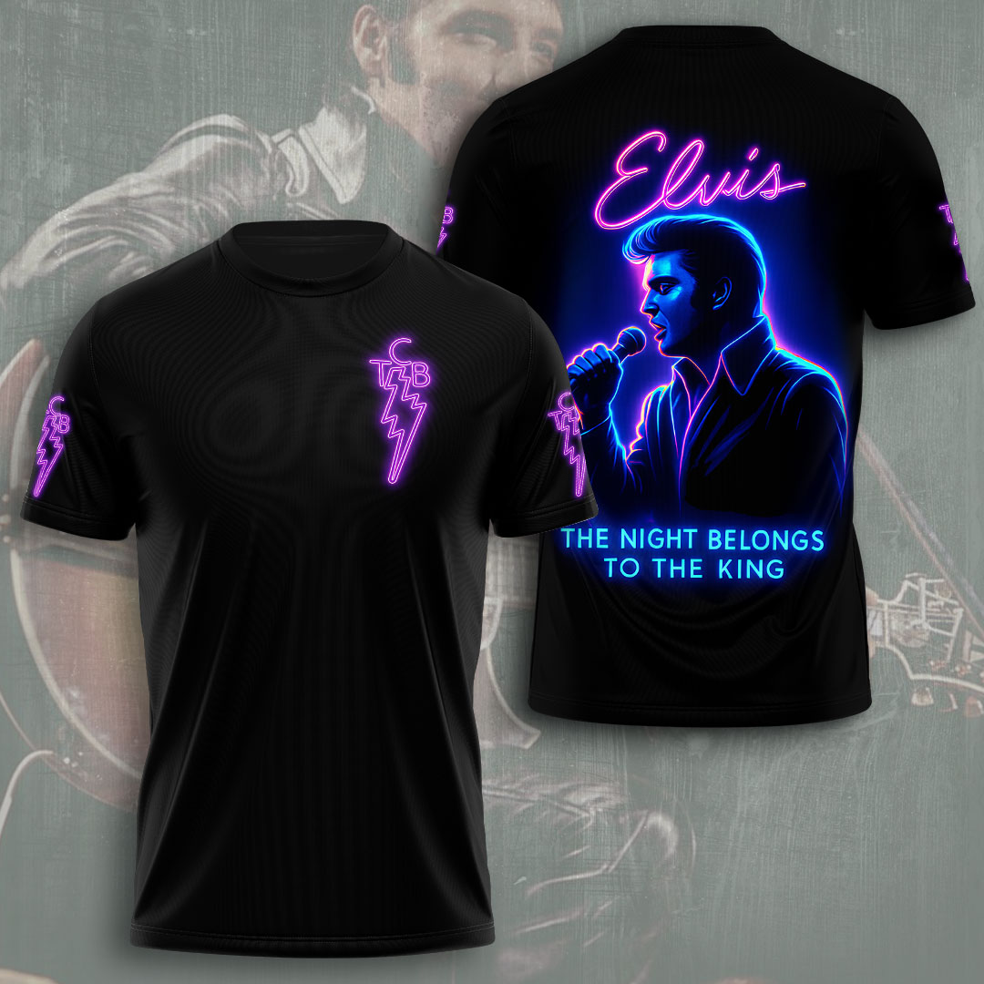 Elvis Presley The Night Belong To The King Shirt