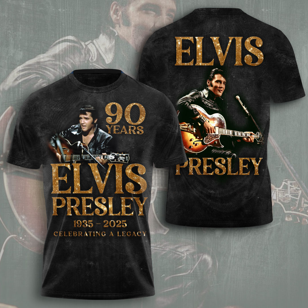 Elvis Presley 90 Years Shirt