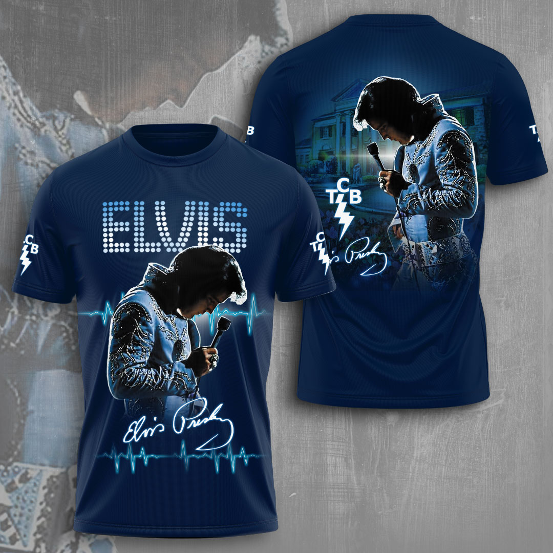 Elvis Presley Blue Shirt