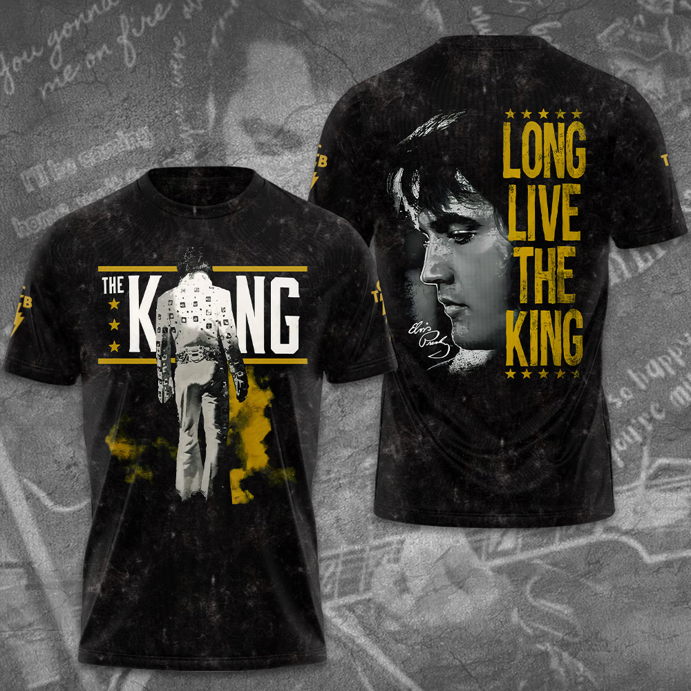Elvis Presley Face Long Live The King Shirt