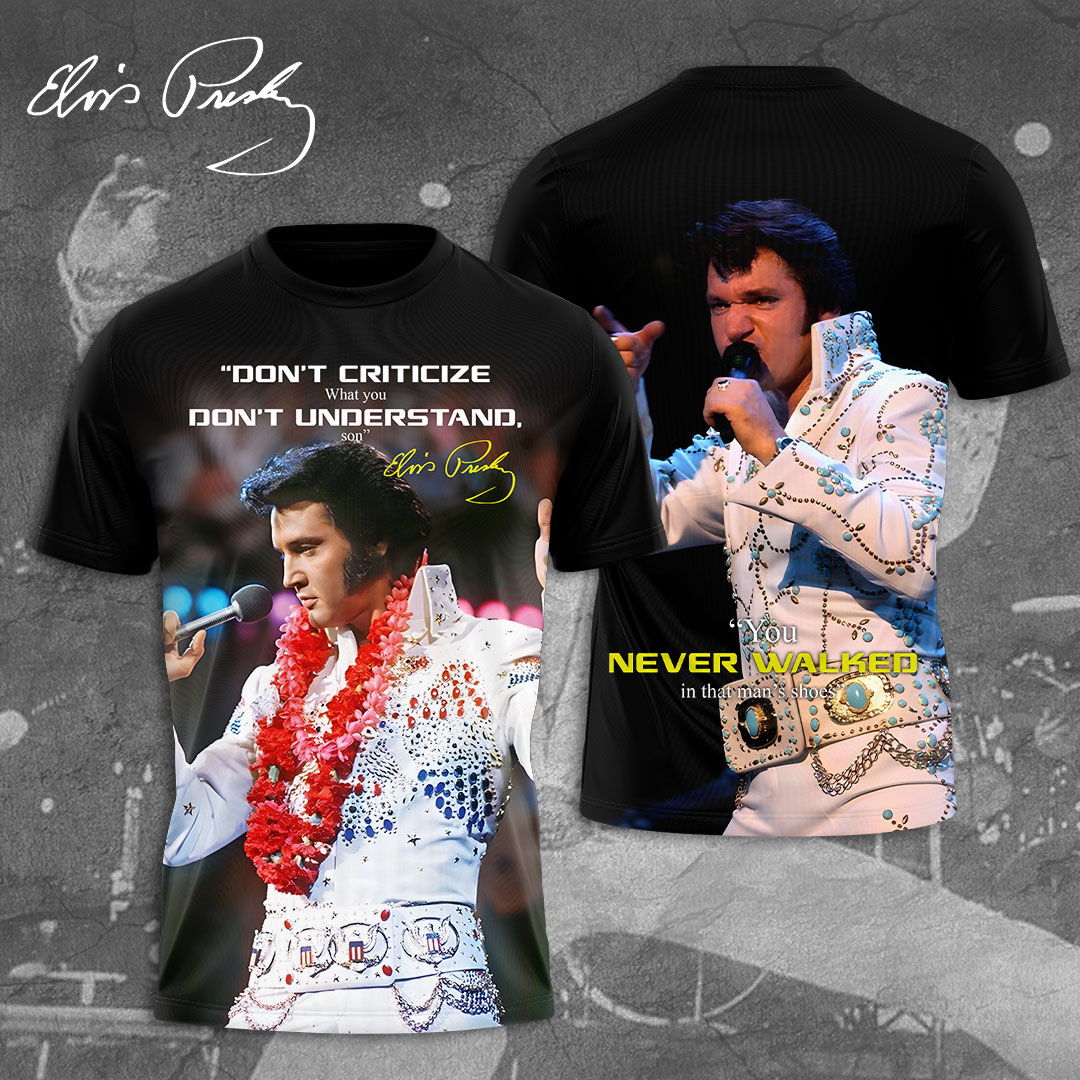 Elvis Presley Never Shirt