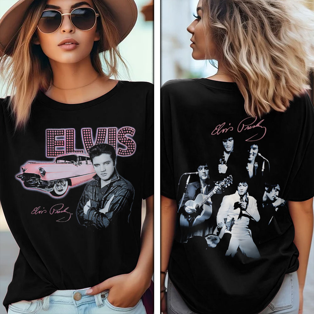 Elvis Presley Of Rock And Roll Shirt Women