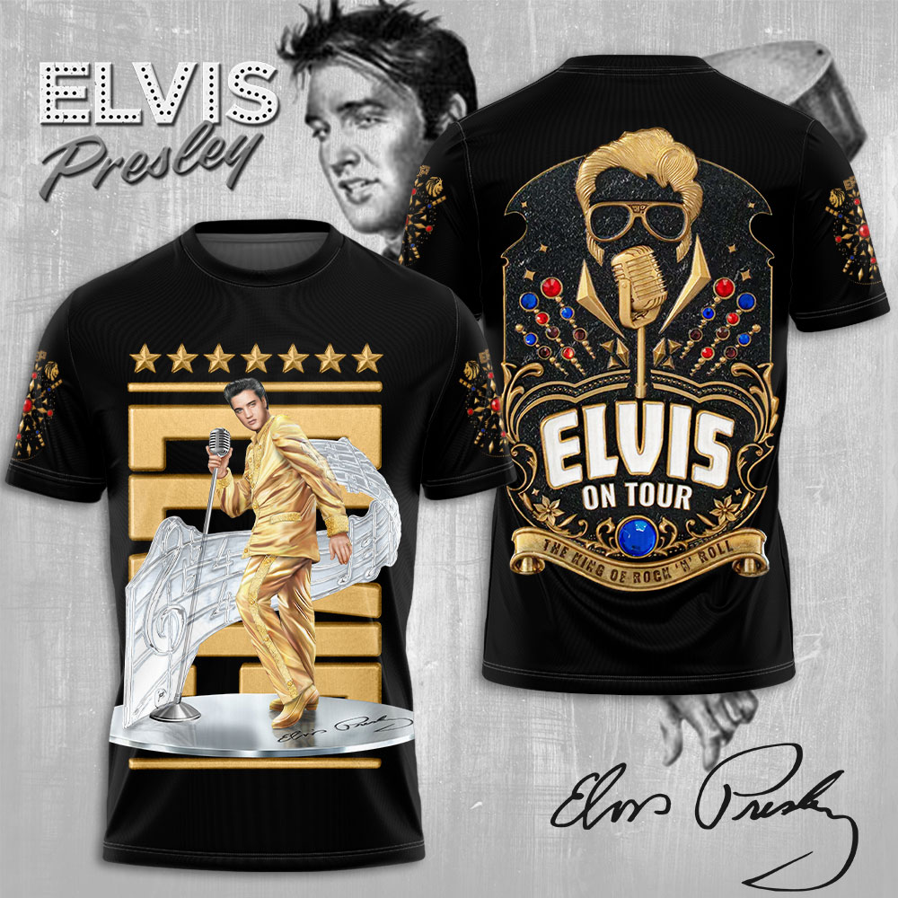 Elvis Presley Gospel Singing Shirt