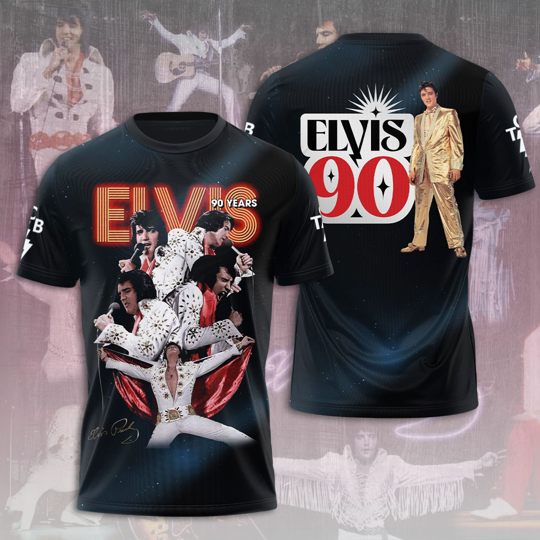 Elvis Presley 90Th Shirt