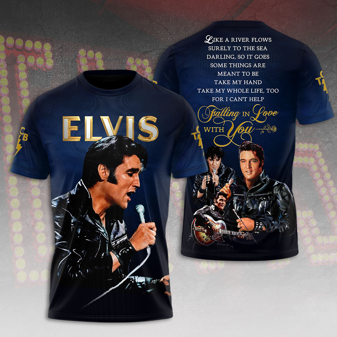 Elvis Presley King Of Rock And Roll Shirt
