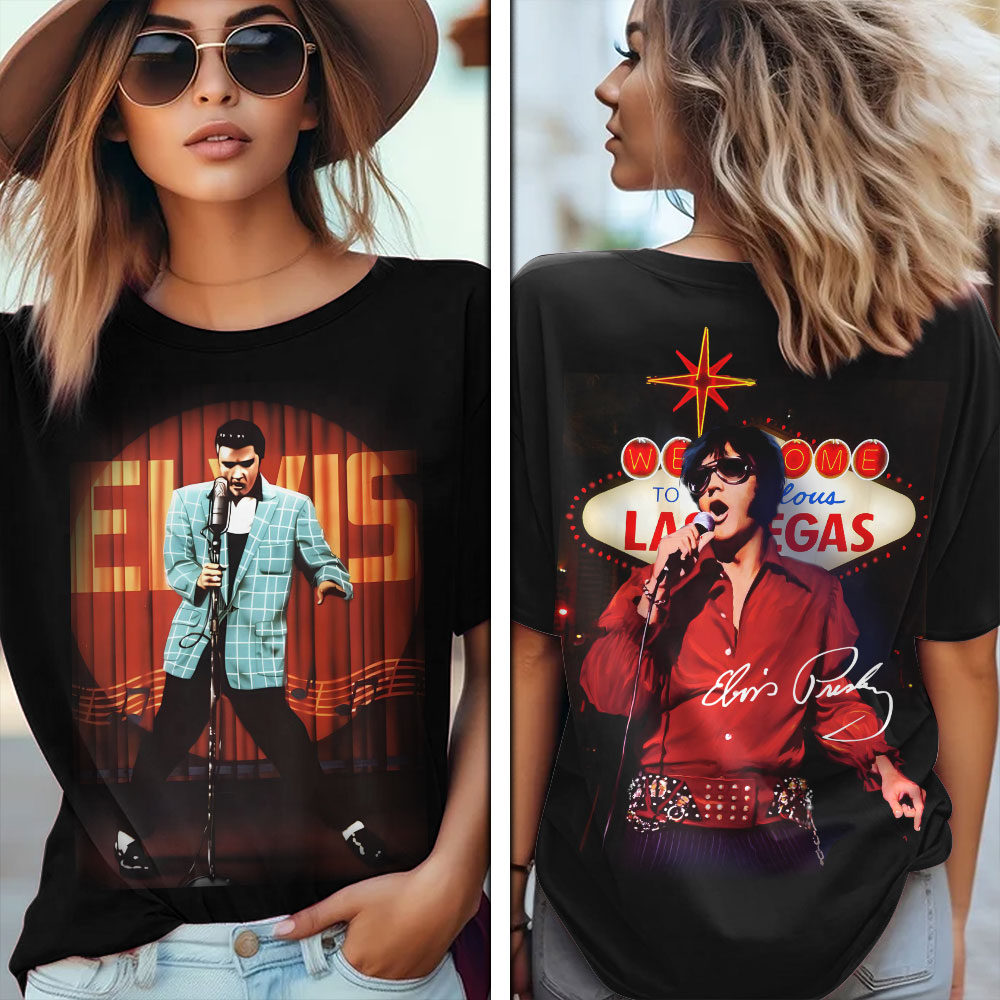 Elvis Presley Music Hip-Shaking Shirt