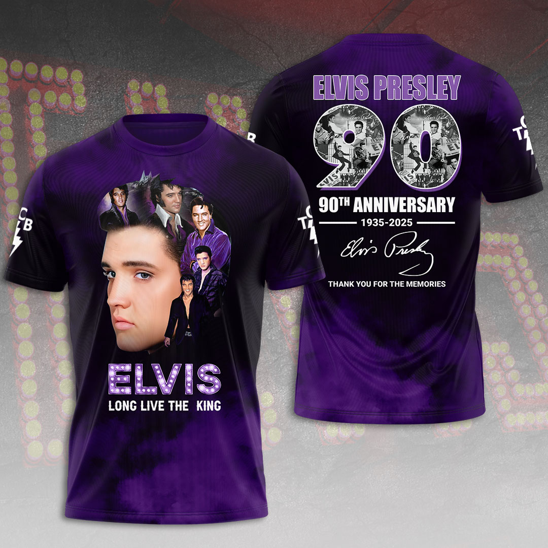 Elvis Presley Music 1935-1977 Shirt