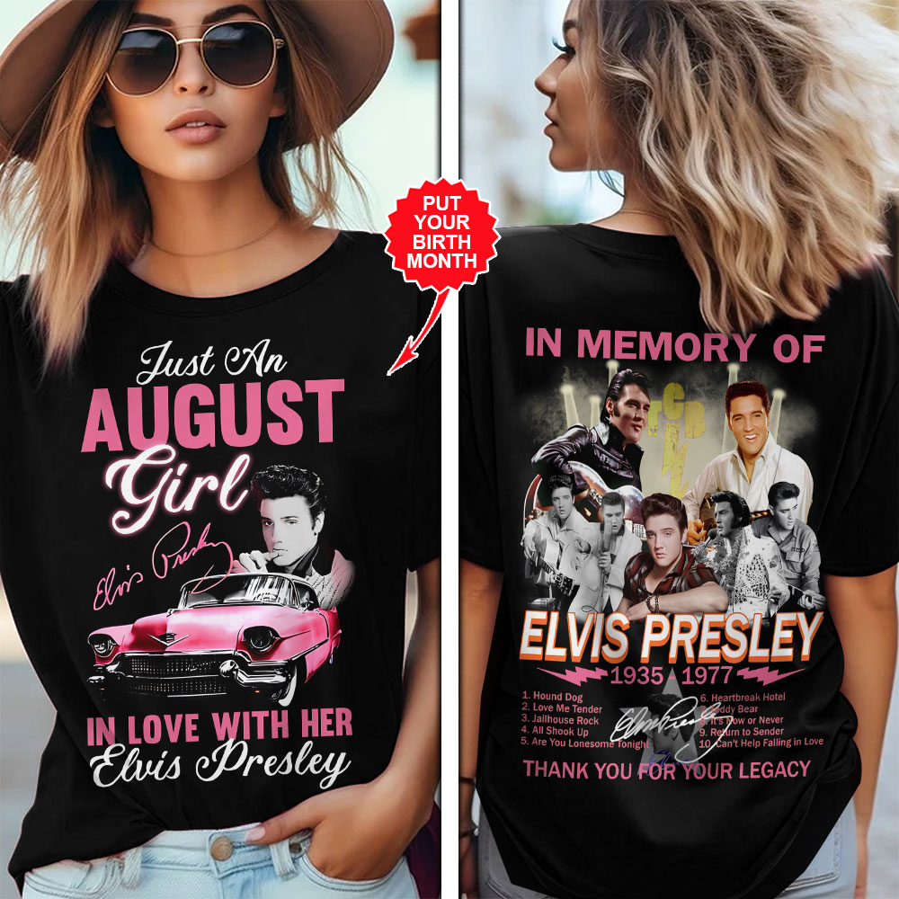 Personalized Elvis Presley Music Mike Stoller Shirt