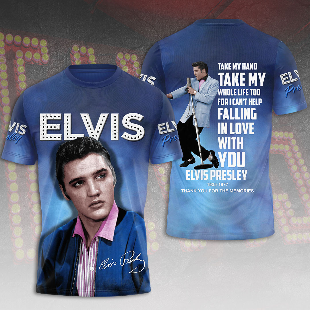 Elvis Presley Music Leather Outfit Shirt