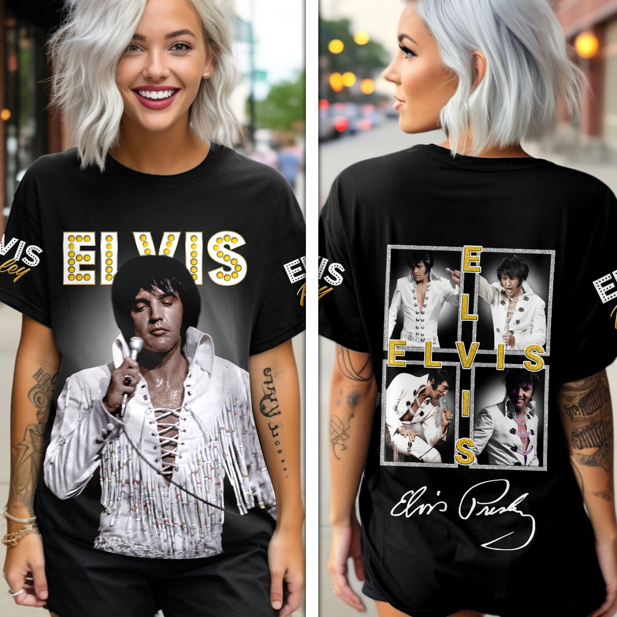 Elvis Presley Music Studio Portraits Shirt
