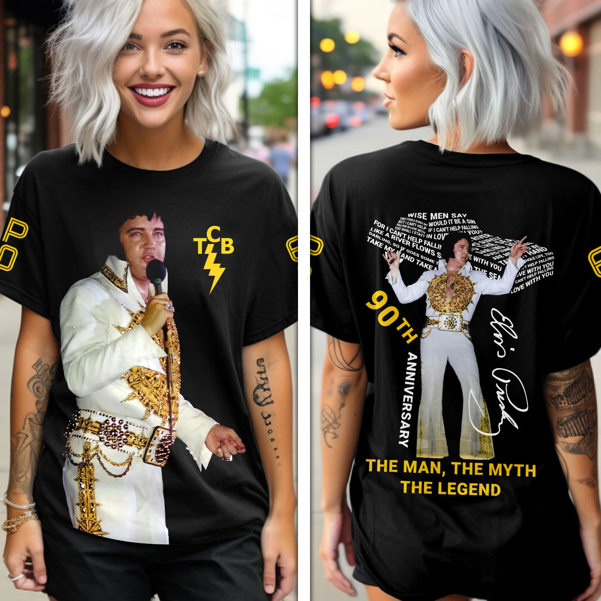 Elvis Presley Music Graceland Tours Shirt