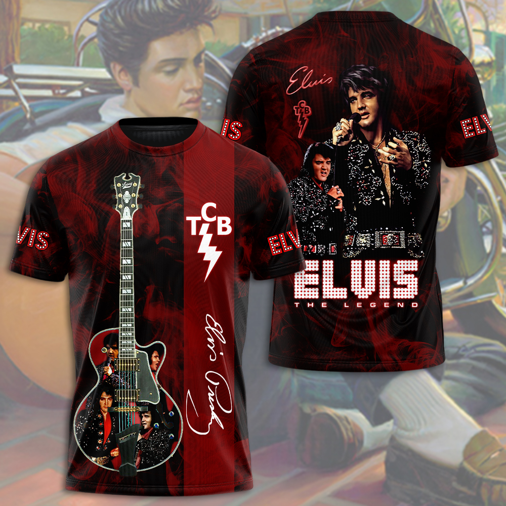 Elvis Presley Music Multi-Platinum Shirt