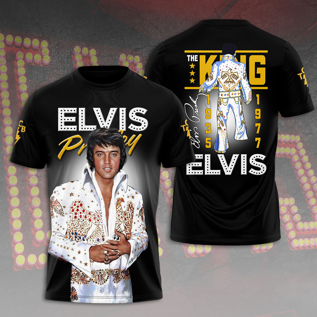 Elvis Presley Music Singles Shirt