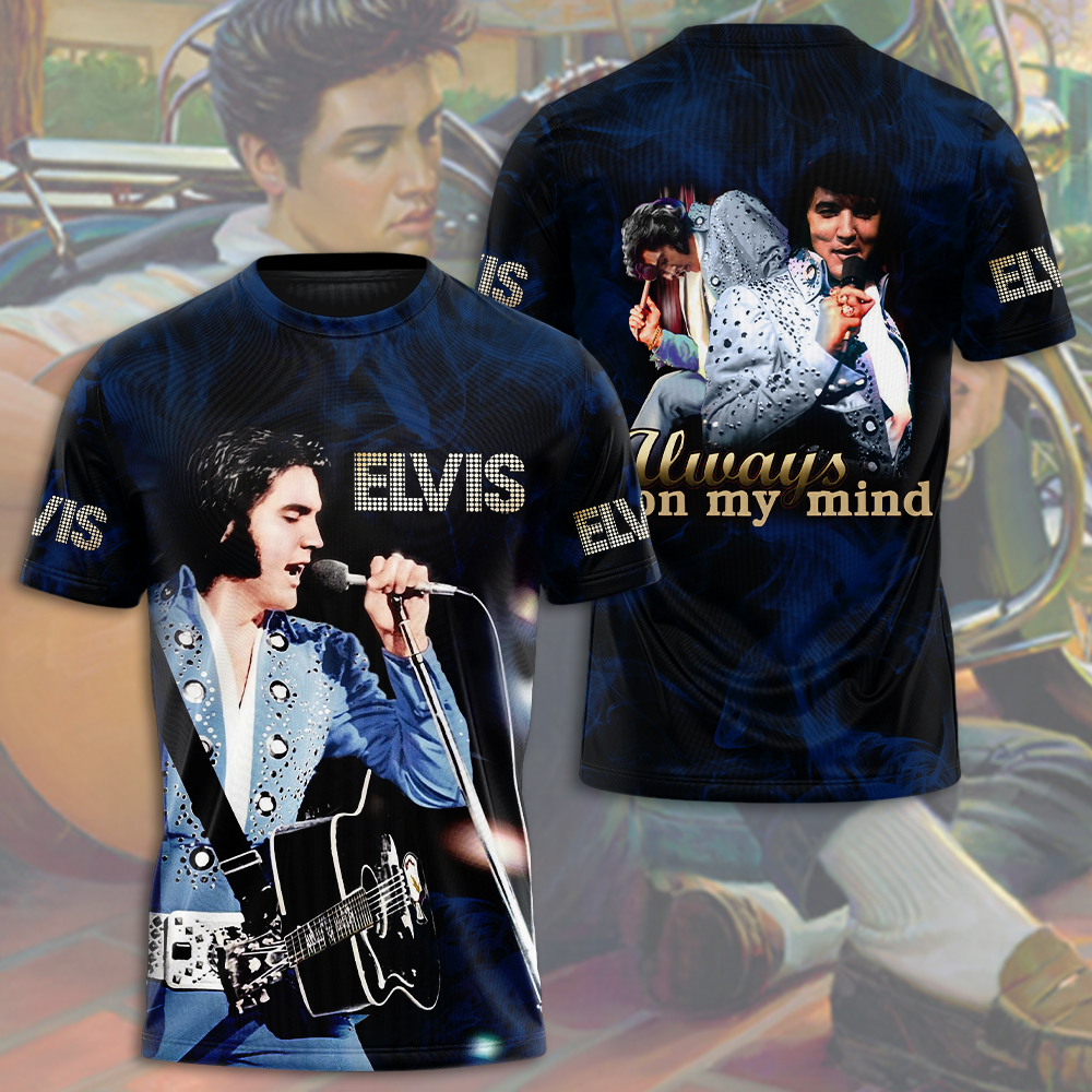 Elvis Presley Music Blues-Influenced Shirt