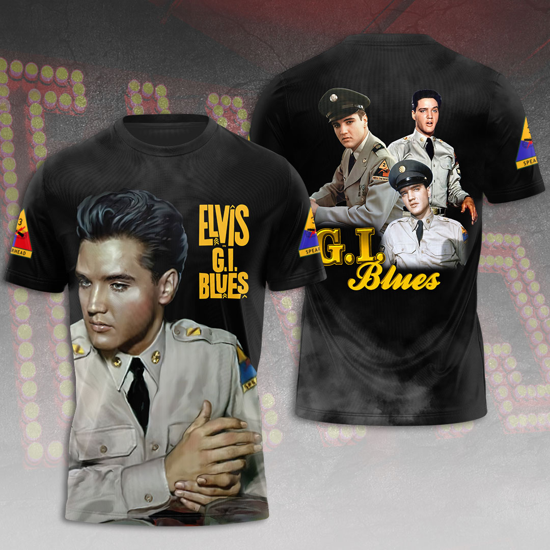 Elvis Presley Music Sideburns Shirt