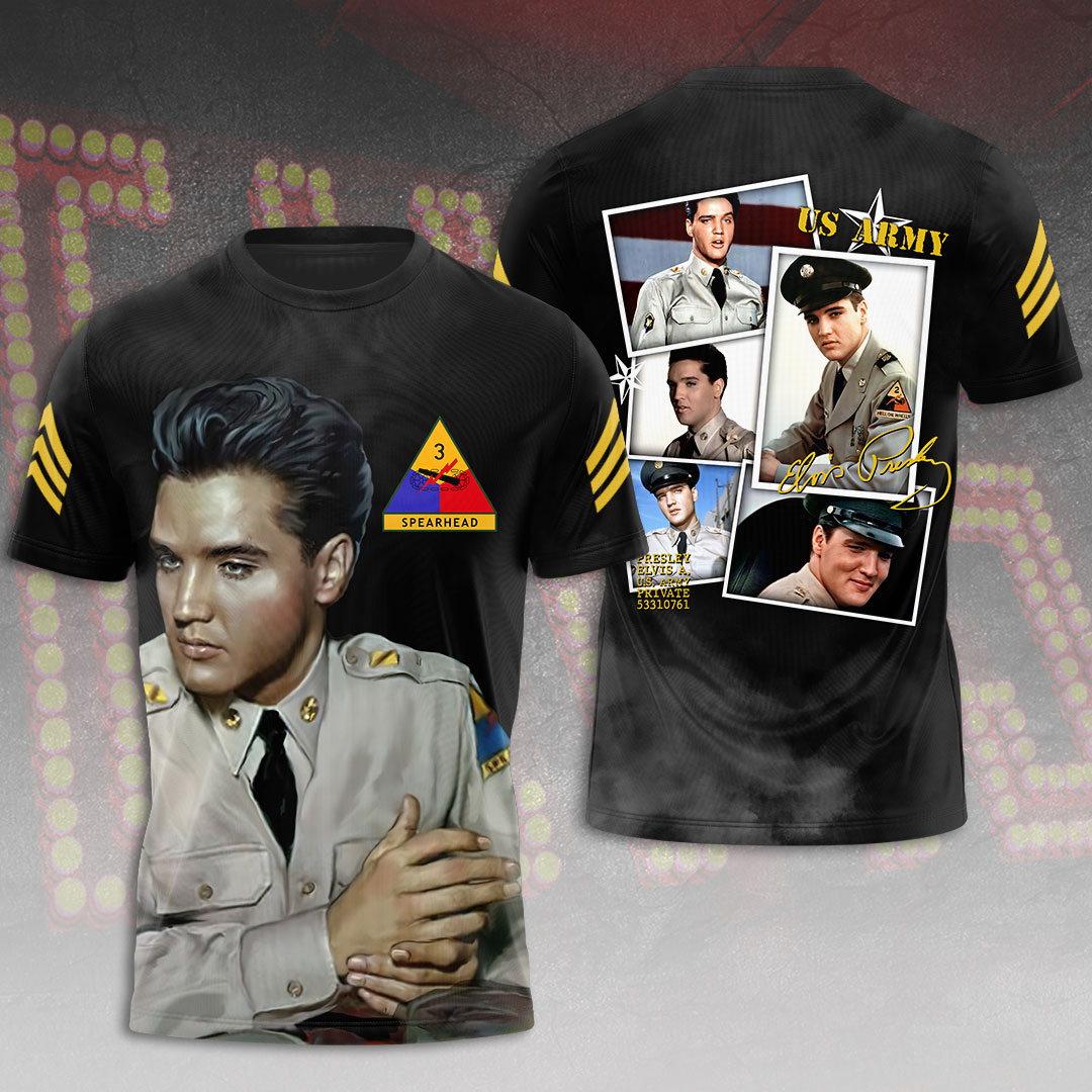 Elvis Presley Music 1969 Aloha Concert Shirt