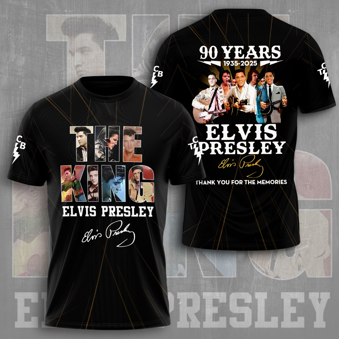 Elvis Presley Vintage Golden Records Shirt