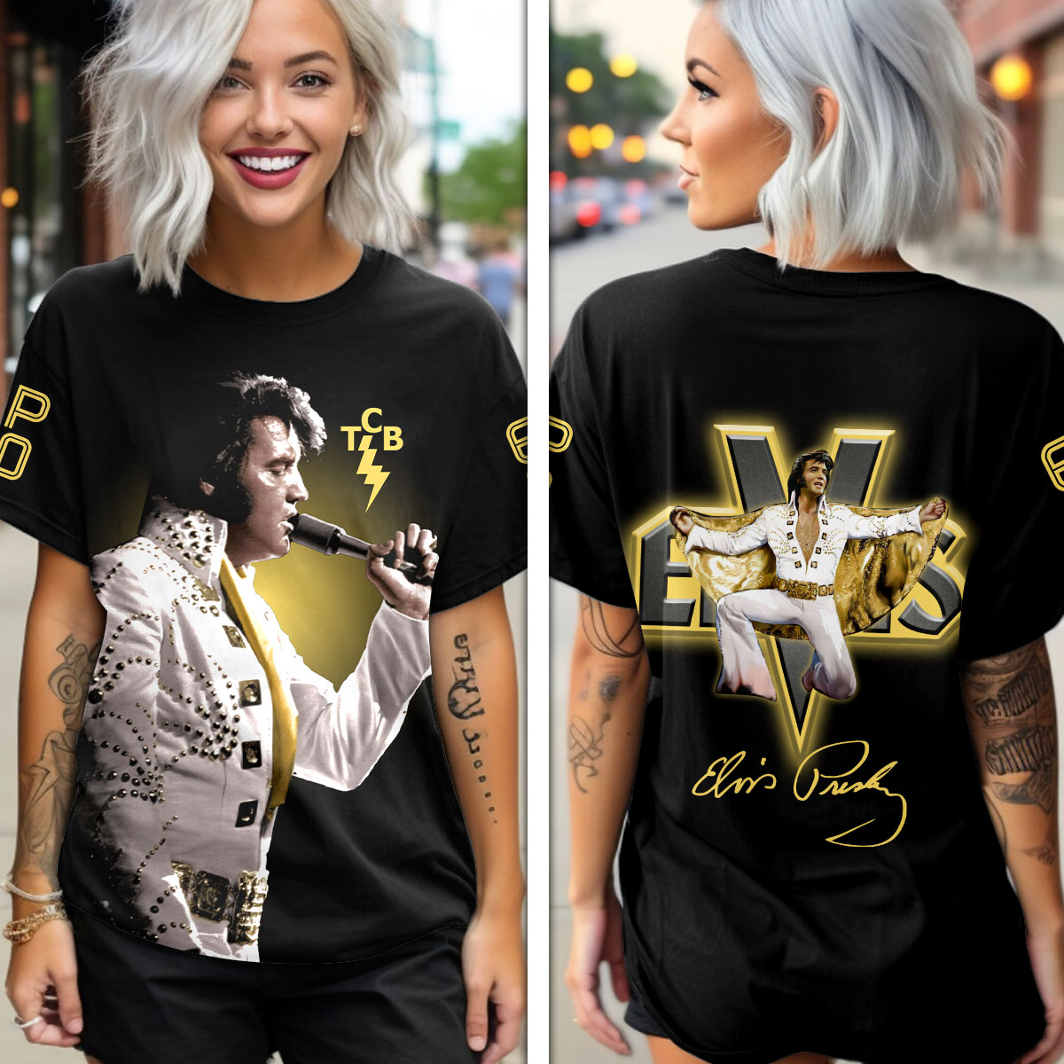 Elvis Presley Vintage Rockabilly Shirt