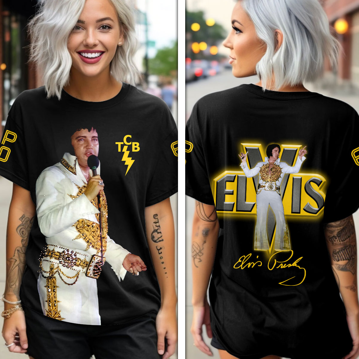 Elvis Presley Vintage Gospel Singing Shirt