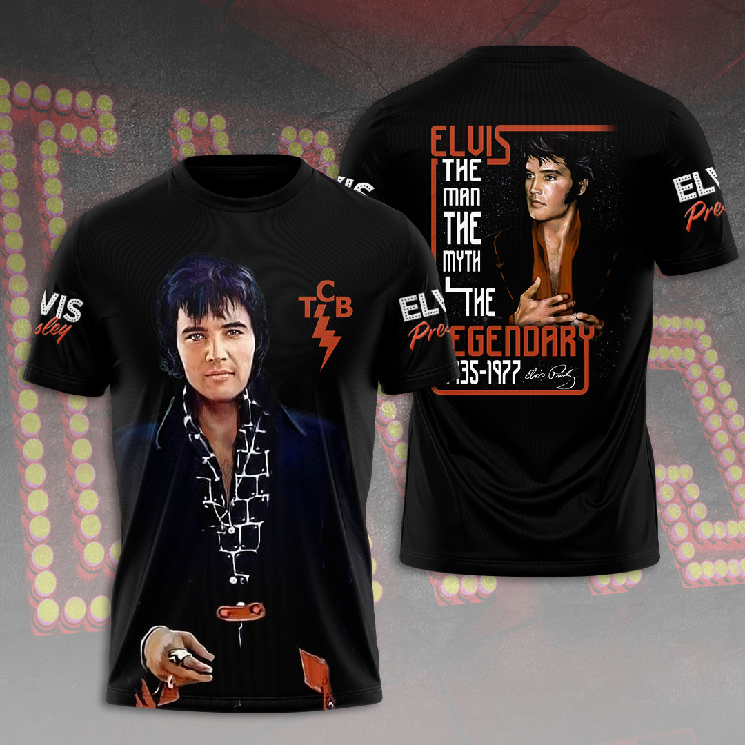 Elvis Presley Vintage Rhinestones Shirt
